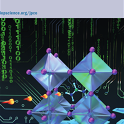 Journal of Physics Communications front page