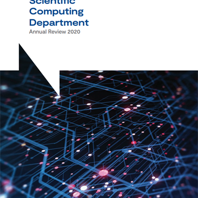 Cover page of the 2020 annual review.