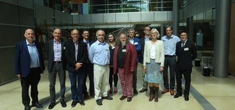 Some EOSCpilot ​members after the project final review in Brussels