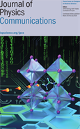 Journal of Physics Communications front page